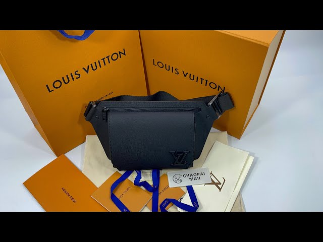 Louis Vuitton Taurillon Aerogram Takeoff Sling - Orange Waist Bags