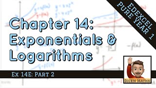 Exponentials & Logarithms 10 • Laws of Logs - examples • P1 Ex14E • 🤖
