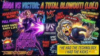 Victor Chevalier found a FATAL ERROR 💀 | Tekken 8 Nina Gameplay