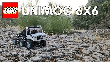 LEGO Technic RC 6x6 Unimog u5000 | 4 Wheel Steering!