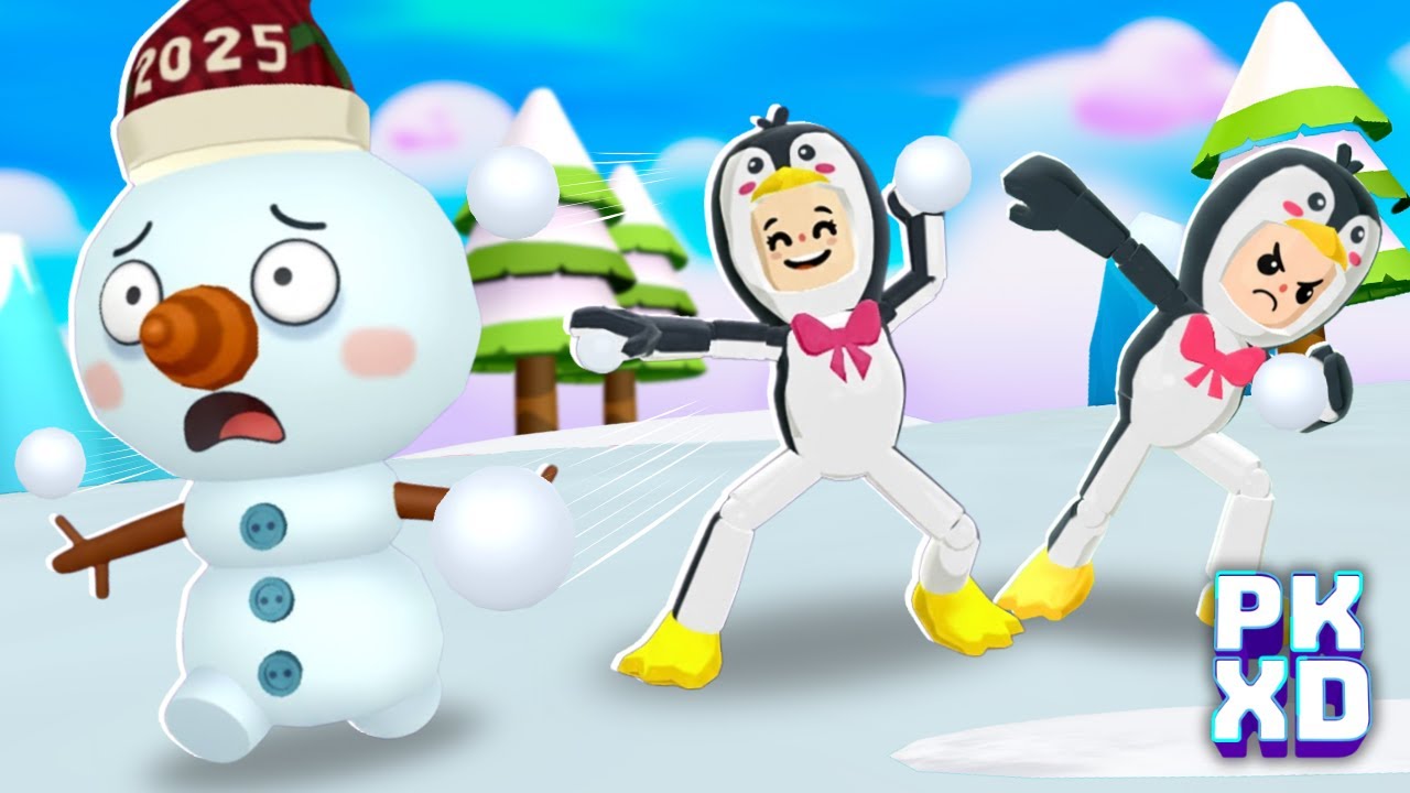 PENGUINS INVADED PK XD!🐧 - YouTube