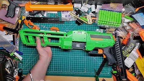 Adventure Force Matrixfire Mag Adapter and Muzzle Delete Mod Part 2