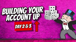 Building Up To 50K Dice - Day 2&3 (Monopoly Go!)