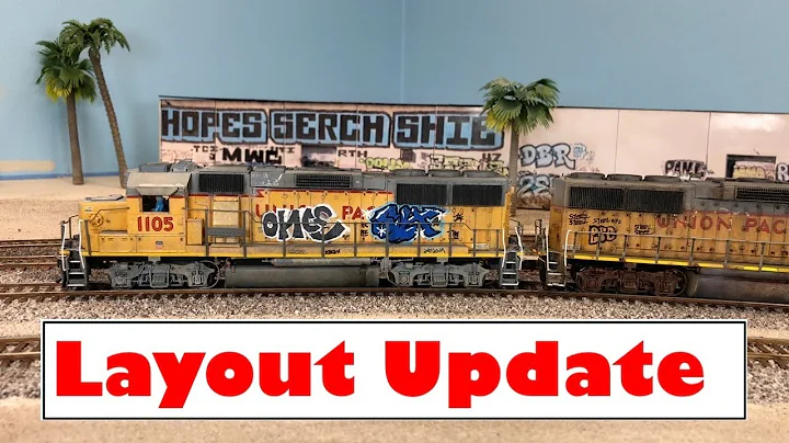 Layout Update - Expansion and locomotive weathering on the Santa Ana Industrial Lead HO scale layout