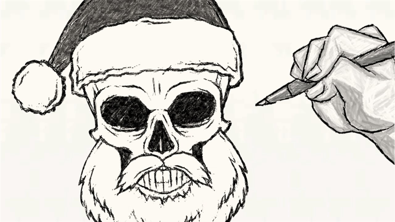 Como Desenhar O Papai Noel Do Mal Youtube