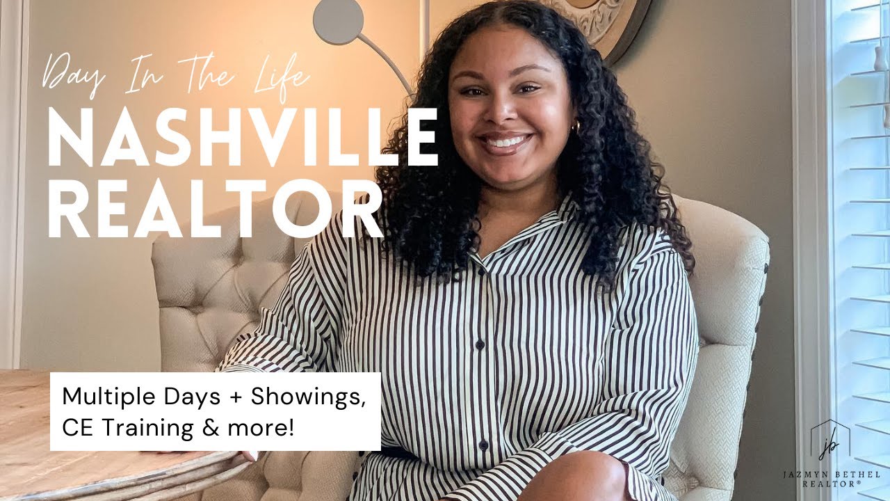 DAY IN THE LIFE Nashville Realtor Multiple Showings +Several days w/ me + CE Training Day