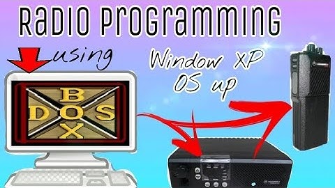 How to run GP88/GM300 software in DosBox |DosBox programming