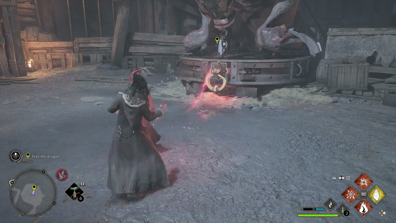 Hogwarts Legacy Free the Dragon