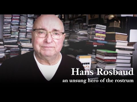 Hans Rosbaud: an unsung hero of the rostrum?