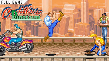 Cadillacs and Dinosaurs | Arcade | Full Game [Upscaled to 4K using xBRz]