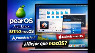 pearOS: Arch Linux con estilo macOS en KDE Plasma 🍐