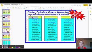 Geometry Prep Digital Notebooks - Google Slides