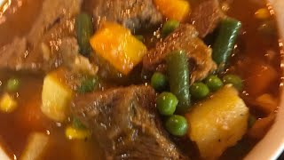 OLD SCHOOL BEEF STEW