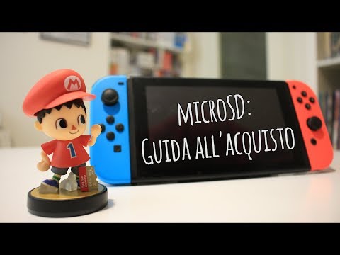 Tutorial Nintendo Switch: Come scegliere la migliore microSD