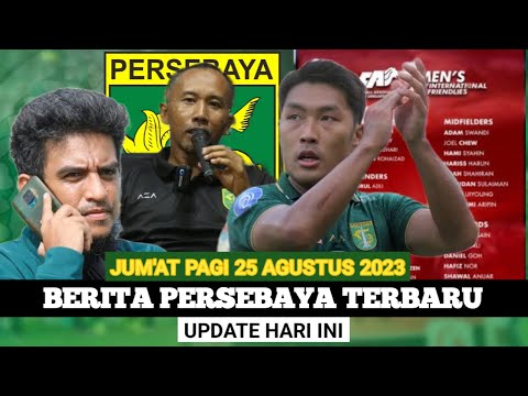 WADUH🔥Manajemen Siapkan 2 Skenario Pelatih Persebaya⁉️Gacor Di Persebaya Song Dipanggil Timnas‼️