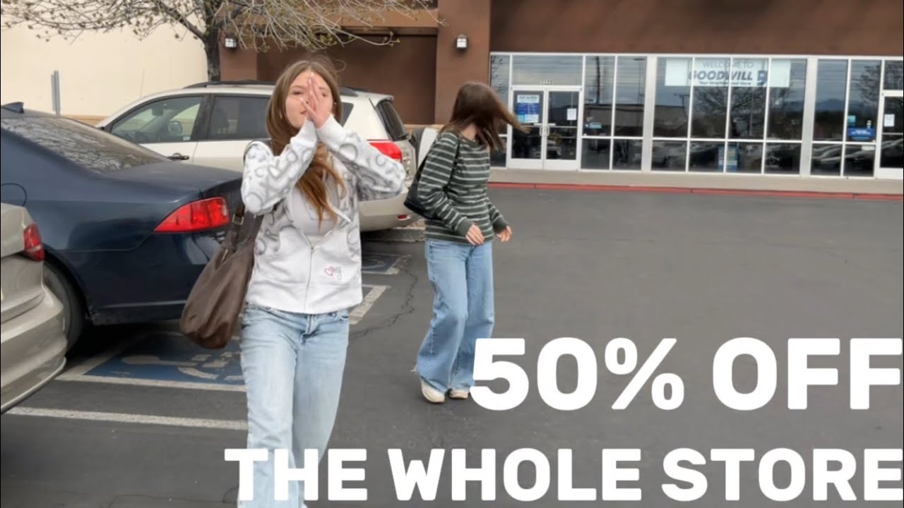 MASSIVE GOODWILL SHOPPING TRIP