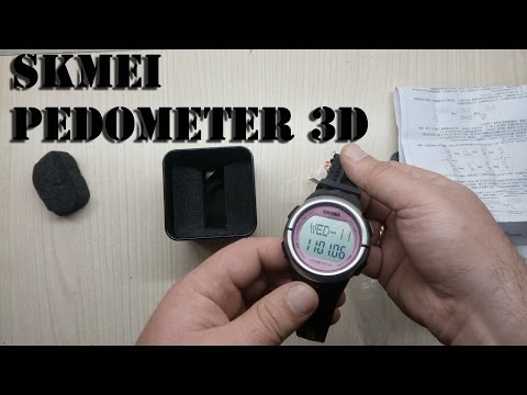 skmei pedometer D Calorie Counter Heart Rate Monitor Pulse Fitness Sport Watch