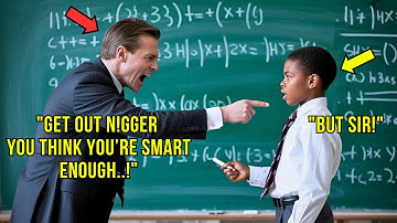 Math Professor Wrote Wrong Equation on the Board to Test a Black Student—But He Was a Genius Student