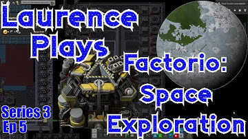S3-E5 - Cooling Power - Laurence Plays Factorio: Space Exploration