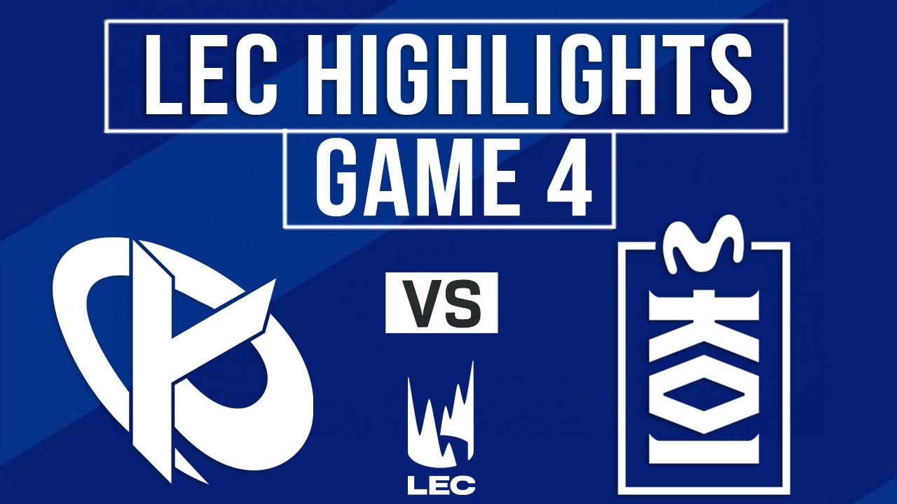 KC vs MKOI Highlights Game 4 | LEC 2026 Versus Playoffs | Karmine Corp vs Movistar KOI