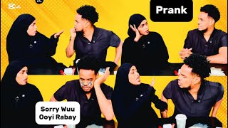 Prank Kafi Uurka Basaan Kugula Jooga Ma Tihid Qofkaygii Hazal Oo Ka Aarsatay Kafi 🥺