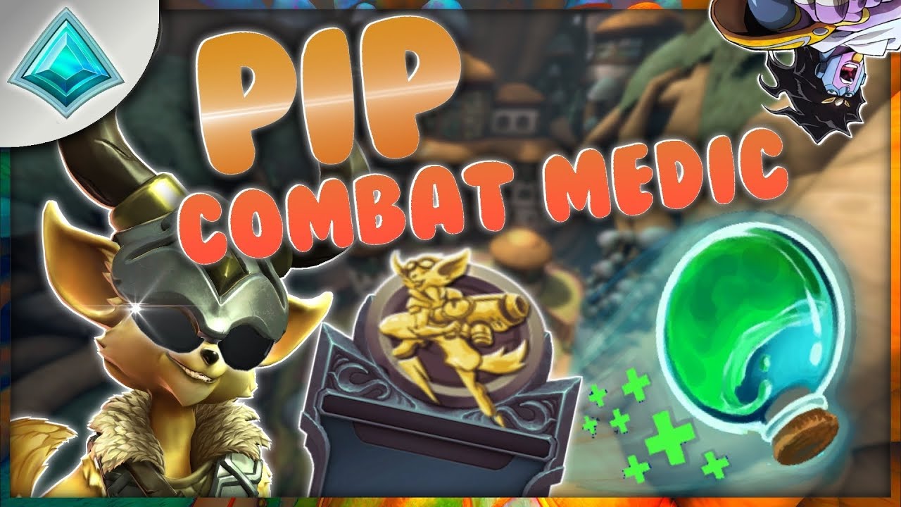 Paladins | Pip Combat Medic | Level 300+ Pip Gameplay
