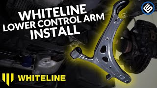 Whiteline Front Lower Control Arm Install 11-14 WRX/STI