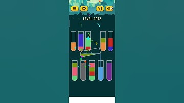 water sort puzzle - level 4072