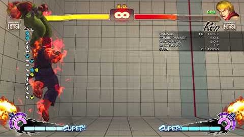 Evil ryu Daigo stunfest combo