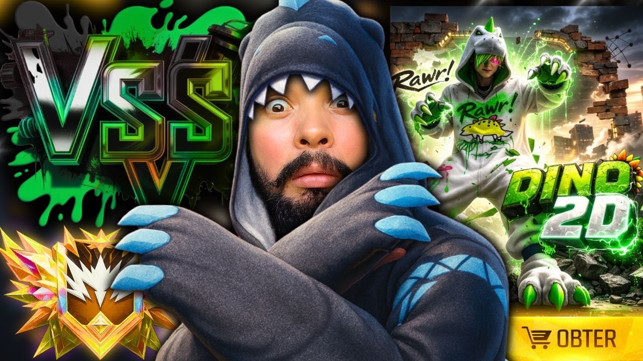 🔥BORA ? NOVA TEMPORADA !🔥DINO 2D🔥​VSS AO VIVO🔥​FREE FIRE AO VIVO🔥​