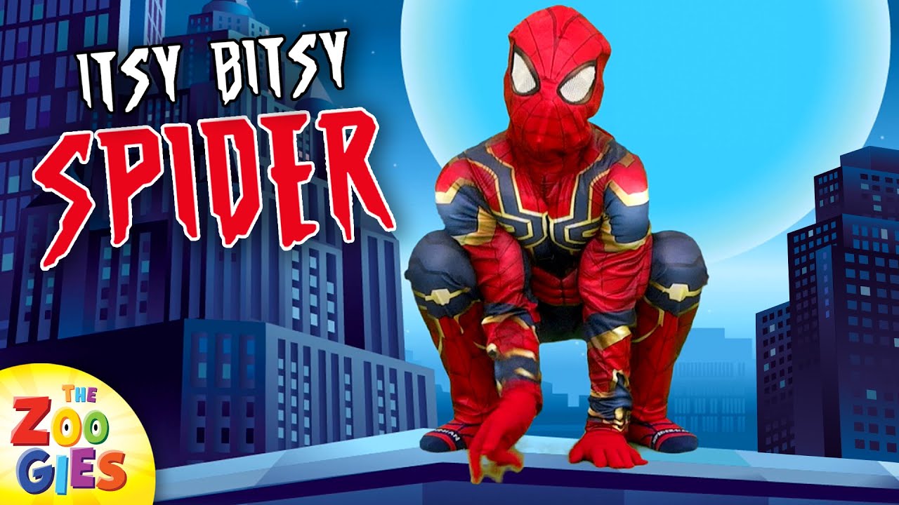 Watch The Zoogies - Itsy Bitsy Spider | Spiderman Version on YouTube Watch The Zoogies - Itsy Bitsy Spider | Spiderman Version on YouTube