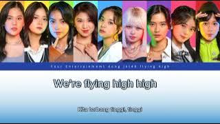 JKT48-flying high l color coded lyrics (INA/ENG)