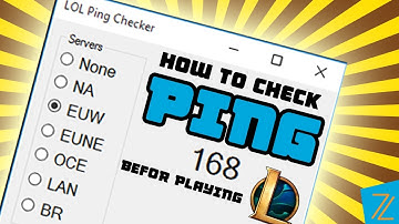 LOL Ping checker ! How to check ping before playing League of Legends ! [Without CMD and scripts]