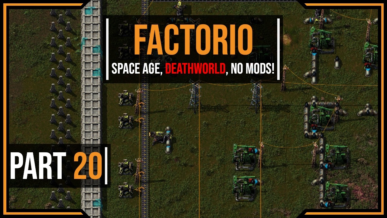 Factorio Space Age - Episode 20 - More oil! (Deathworld, no mods) - YouTube
