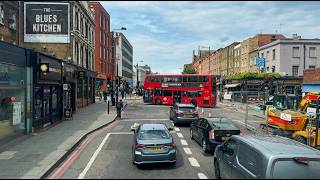 🚌✨ Route 1: The Ultimate Cinematic 4K London Bus Ride | Waterloo to Camden  Town 