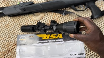 GAMO SWARM MAGNUM GEN 3i .22 cal DESTROYS BSA OUTLOOK OPTIC