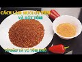 Cách tận dụng đầu và vỏ tôm khô làm muối ớt tôm/ và bột tôm thơm ngon @Bêp Nhà Anne