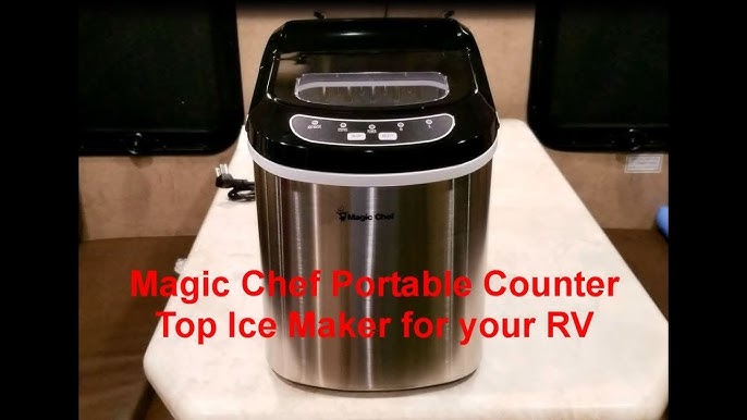 Why We Keep an Ice Maker in our RV (Magic Chef Countertop Ice Maker Review)  
