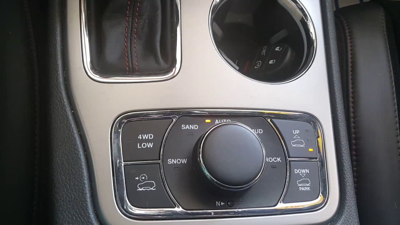 2017 Jeep Grand Cherokee Trailhawk Air Lift Suspension and 4WD YouTube