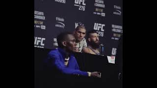 🥶Хладнокровный взгляд Алекса Перейры во время пресс-конференции к турниру UFC 276.