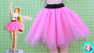 How to DIY A Miniature Tutu Skirt for Mirai #diyminiature