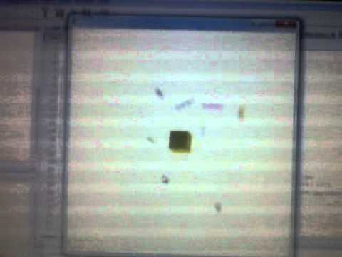 3D Java program - moving cubes