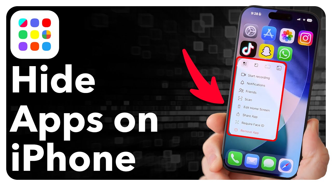 How To Hide Apps On iPhone