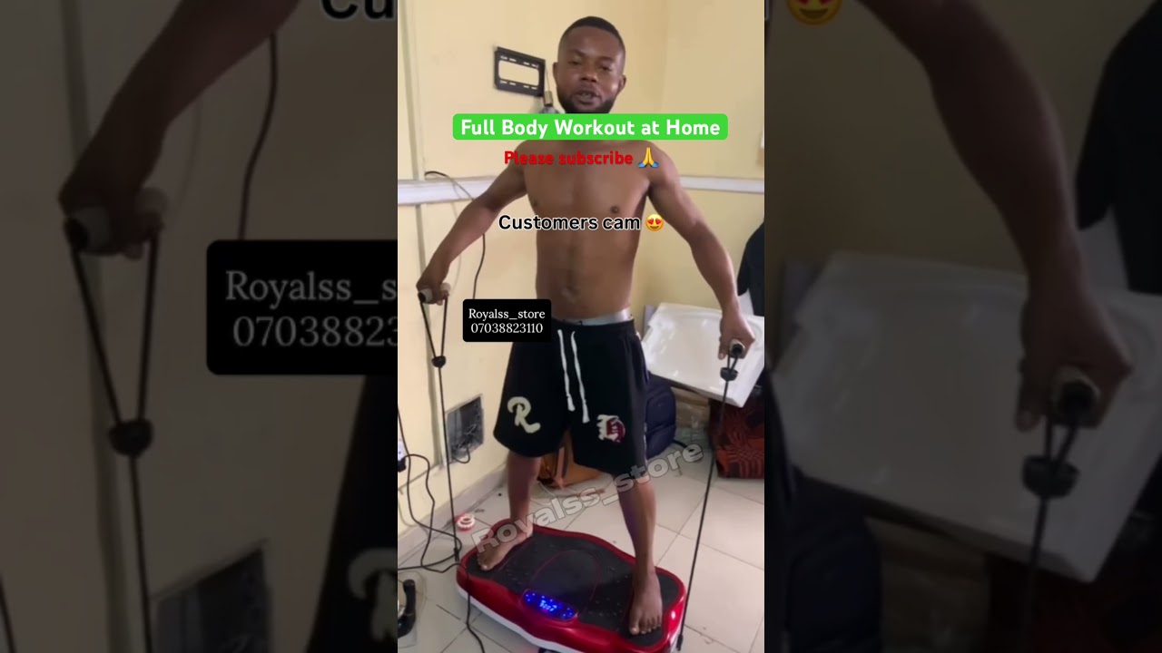 Platform Vibration Full Body Massager Machine