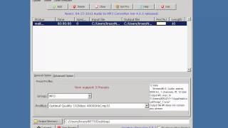 Trying out FreeStar Free AMR MP3 Converter screenshot 4