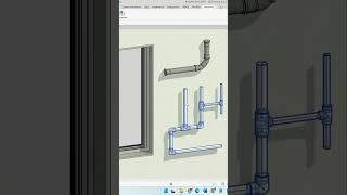 Как быстро установить заглушки на всех трубах в #revit #bim #проектирование #design #shorts