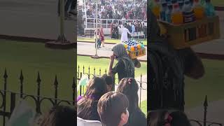 Parade activities at Wagah border Pakistan