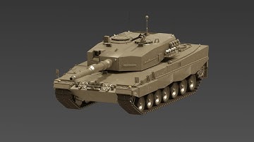 Modeling Tank in Blender tutorial part - 11