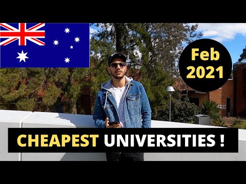 5 CHEAPEST Universities in Australia | February Intake 2021