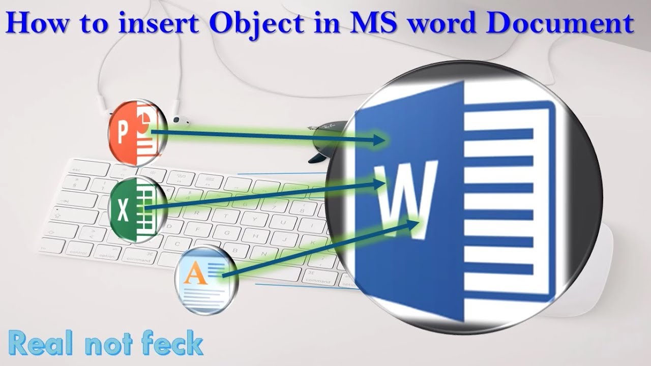 How To Insert Object On Ms Word From Wordpad MS Power Point Or Excel 